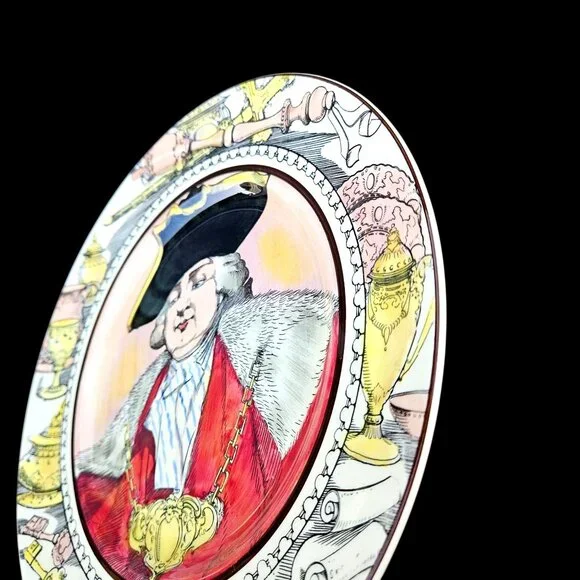 Vintage Royal Doulton Collectible Plate The Mayor Professional Series D6283 - Picture 8 of 12